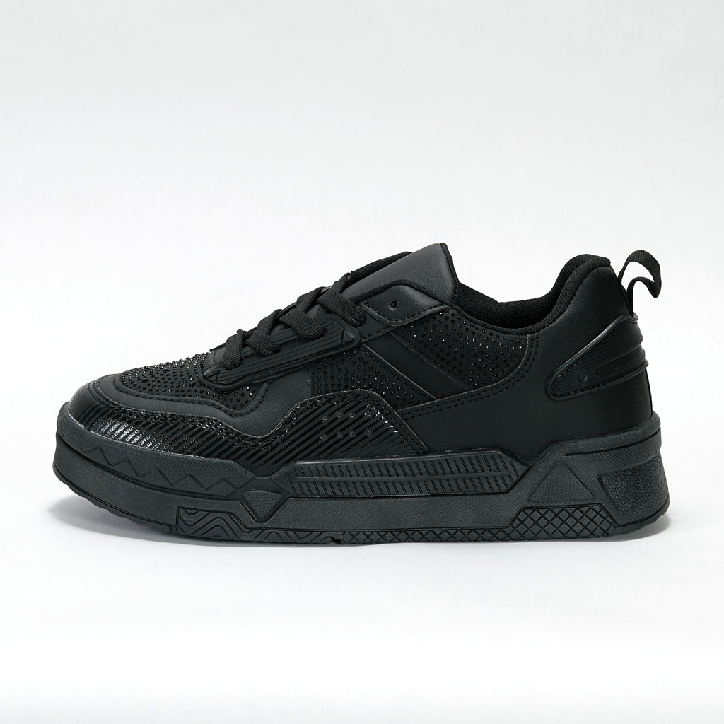 Sneaker Urbano estilo Streetwear Negro total | Modelo 451 – High Elite