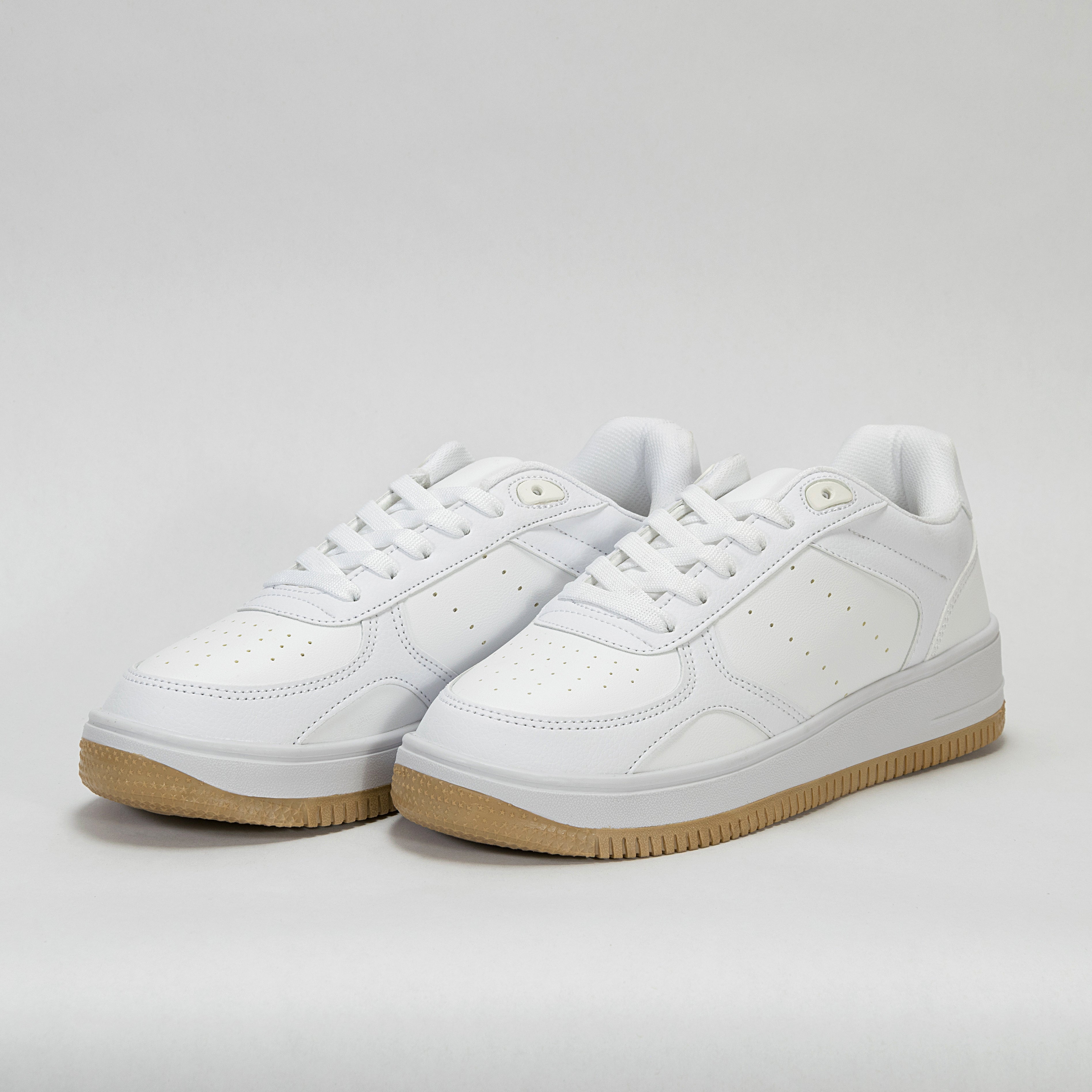 Sneaker Urbano estilo Streetwear Blanco | Modelo 1250 B – High Elite