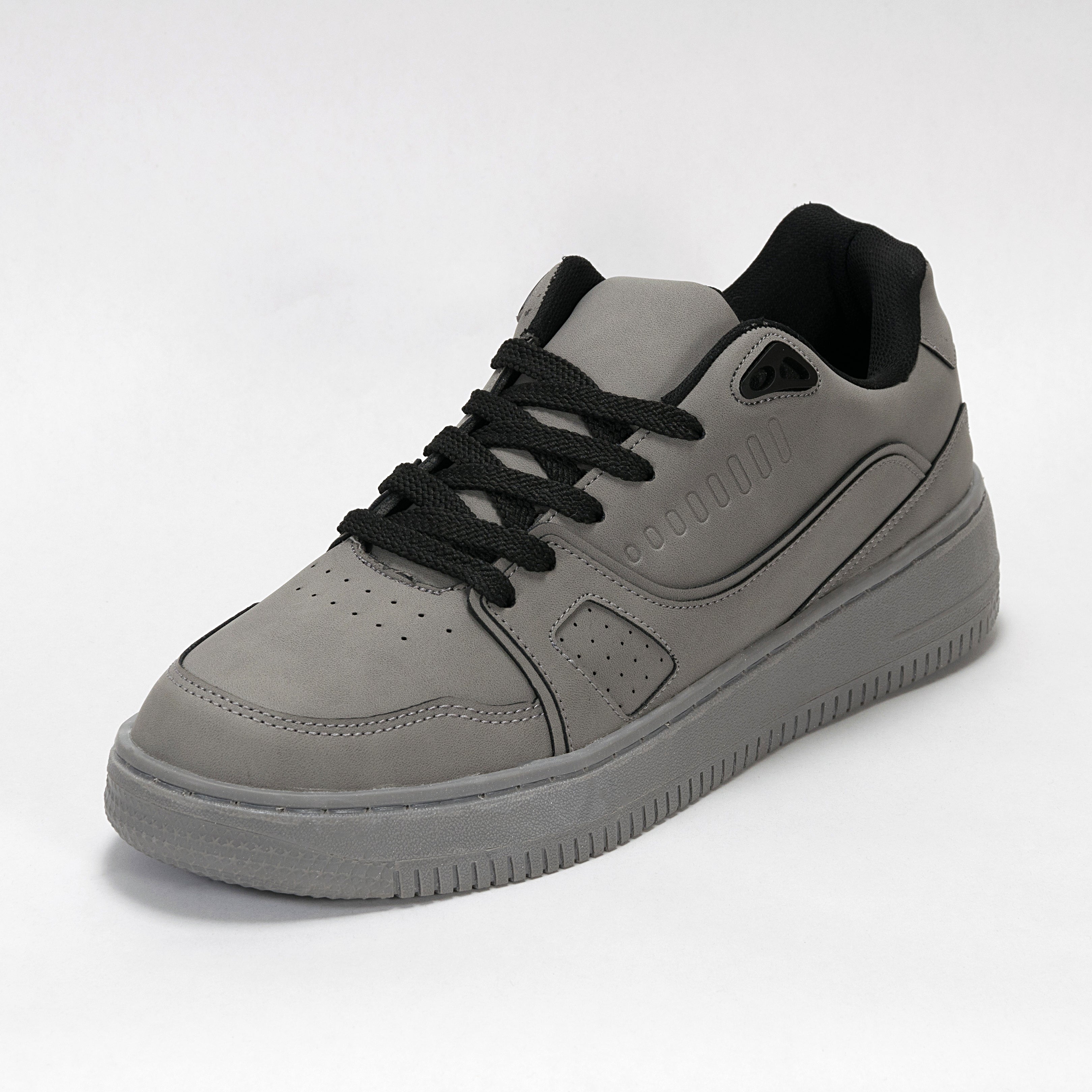 Sneaker Urbano estilo Streetwear color Gris Oxford | Modelo 904 B – High Elite