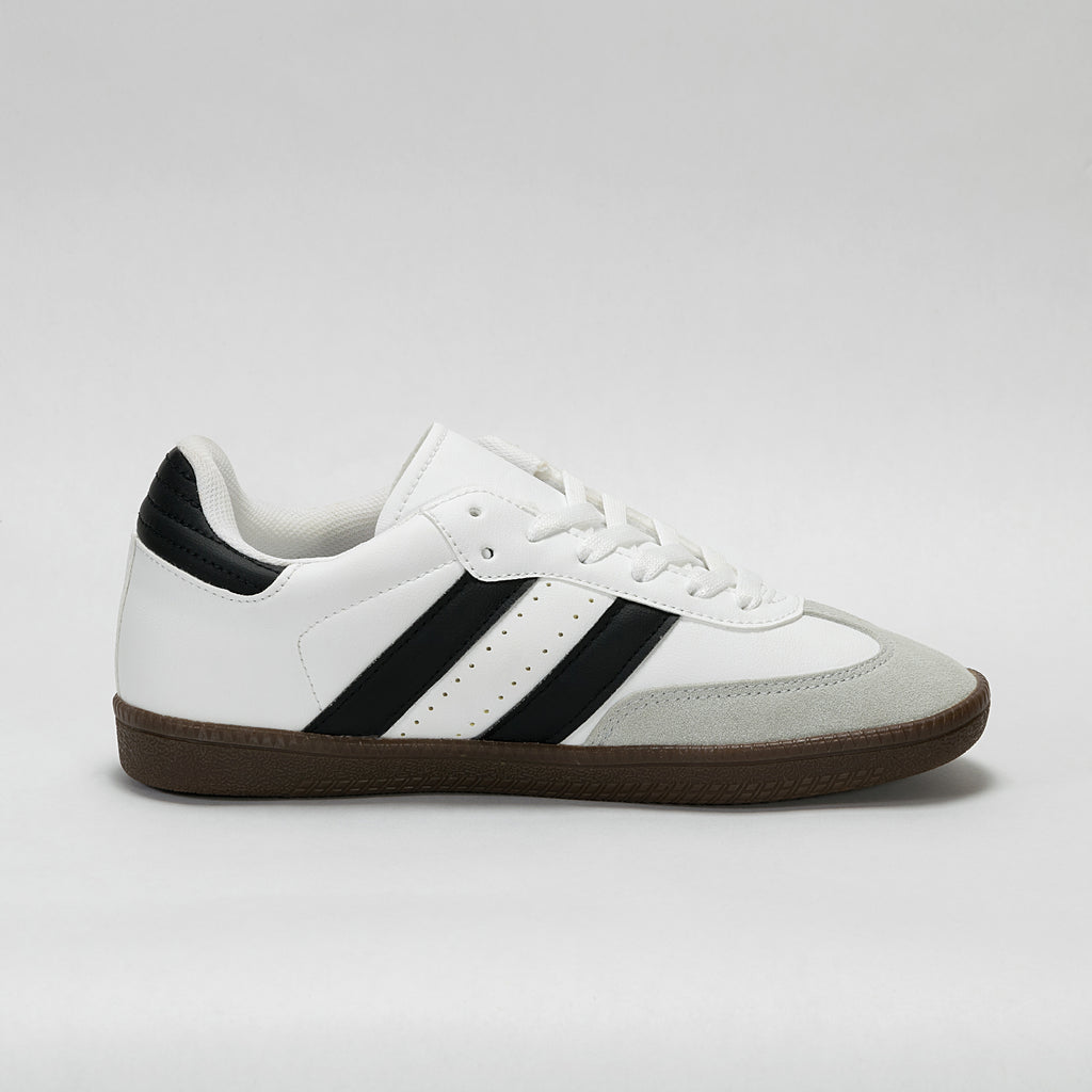 Sneaker Retro Urbano color Blanco Negro | Modelo 448 – Hailis