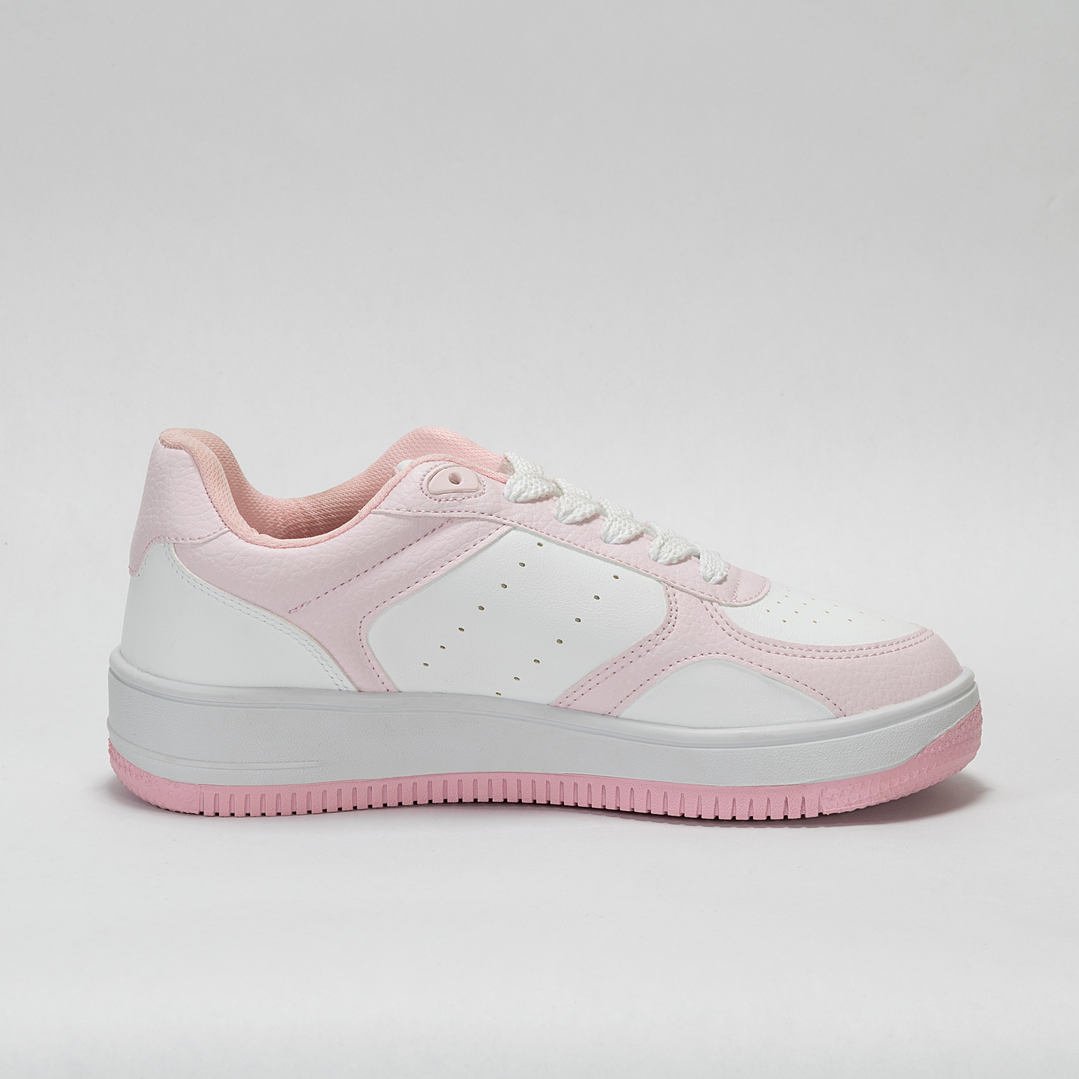 Sneaker Urbano estilo Streetwear Blanco Rosa | Modelo 1250 B – High Elite