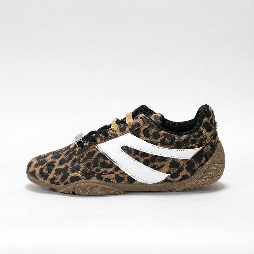 Sneaker Retro Urbano color Animal Print Brown | Modelo H 675 – High Elite