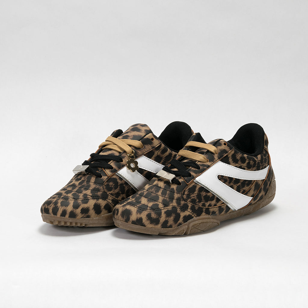 Sneaker Retro Urbano color Animal Print Brown | Modelo H 675 – High Elite