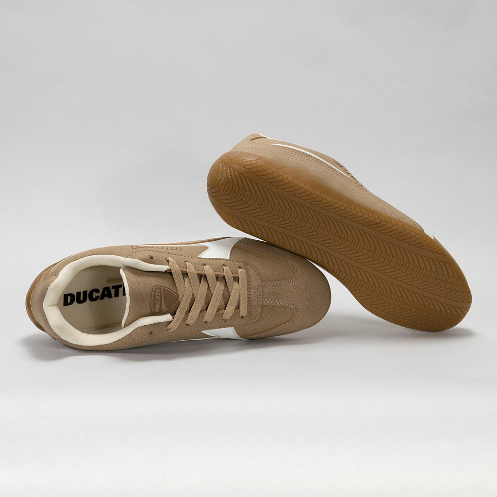 Sneaker Retro Urbano color Camel | Modelo Ducati – High Elite
