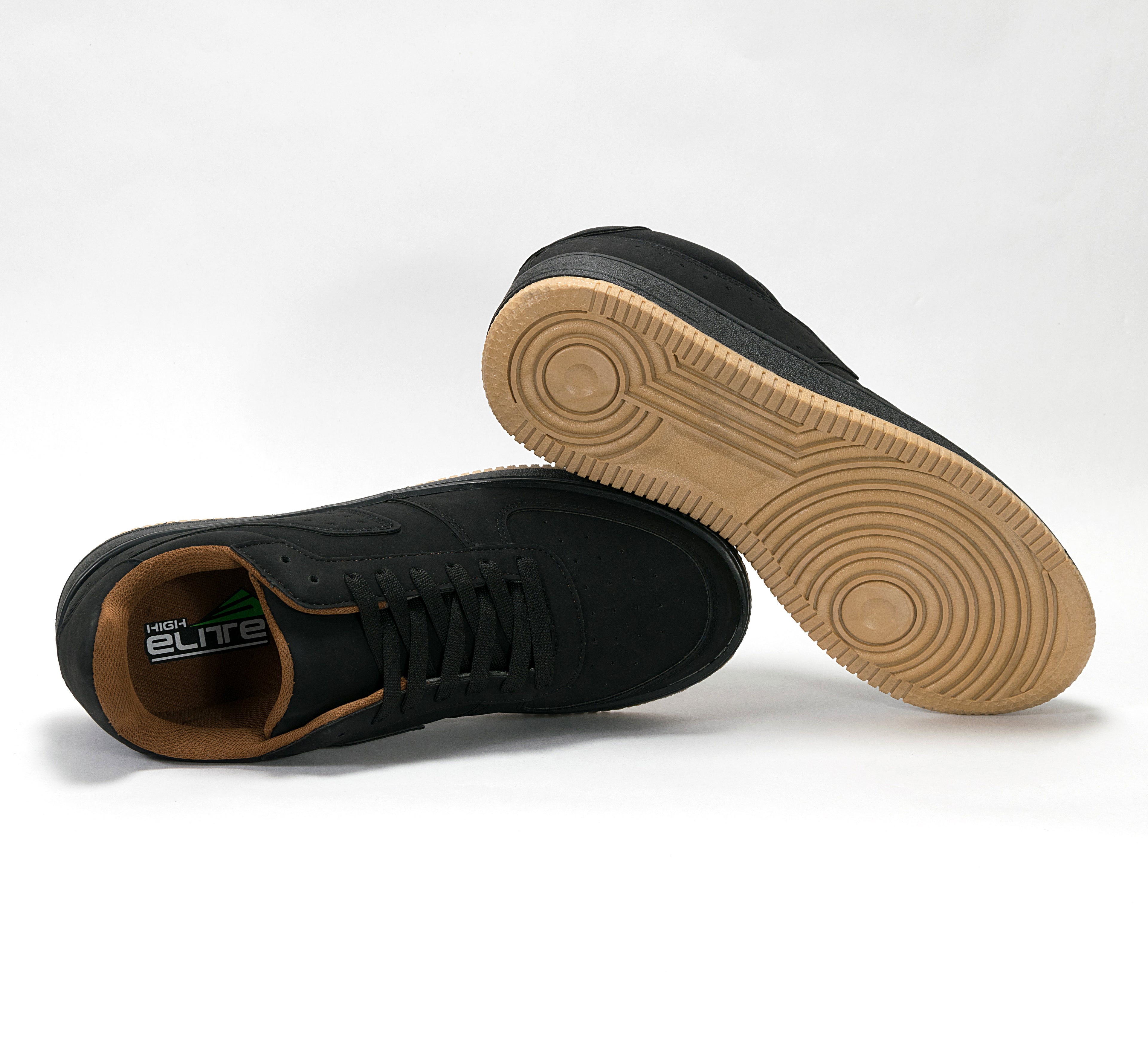Sneaker Urbano estilo Streetwear color Negro | Modelo  G 714– High Elite